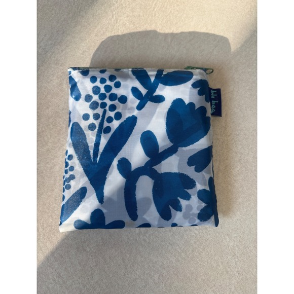 Blu Bag Reusable Floral Fauna Shopping Tote Foldable Eco Friendly Bag - Picture 2 of 5